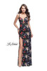 La Femme 25900 Floral Dress