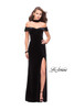 La Femme 25937 Velvet Dress