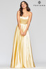 Faviana S10211 Flowy Satin Dress