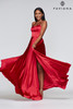 Faviana S10211 Flowy Satin Dress