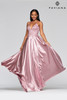 Faviana S10400 Satin A-Line Dress