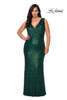 La Femme Curve 28770 Plus Size Prom Dress