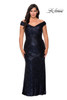 La Femme Curve 28795 Plus Size Prom Dress