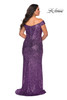 La Femme Curve 28795 Plus Size Prom Dress