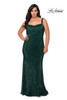 La Femme Curve 28875 Sequin Plus Size Dress