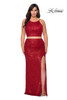 La Femme Curve 29026 Two Piece Plus Size Dress