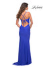 La Femme 30484 Simple Jersey Prom Dress