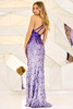 Sherri Hill 55304 Purple Ombre Prom Dress