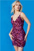 Jovani 09867 Short Sequin Dress