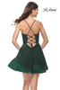 La Femme 31769 Short Tulle Homecoming Dress