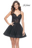 La Femme 31769 Short Tulle Homecoming Dress