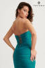 Faviana 11040 Strapless Hot Stone Dress