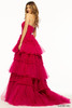 Sherri Hill 55677 Strapless Ruffle Ballgown Dress