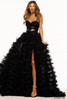 Sherri Hill 56067 Ballgown Ruffle Dress