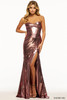 Sherri Hill 56085 Metallic Dress