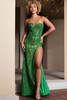 JVN by Jovani JVN38598 Green Sequin Dress