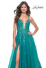 La Femme 32062 Lace Ballgown Dress