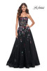 La Femme 32072 Floral Ballgown Dress