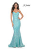 La Femme 32092 Strapless Sequin Mermaid Dress