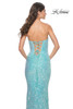 La Femme 32092 Strapless Sequin Mermaid Dress