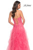 La Femme 32286 Strapless Ruffle Ballgown Dress