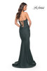 La Femme 32289 Strapless Ruched Mermaid Dress