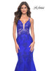 La Femme 32305 Lace Mermaid Dress