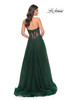 La Femme 32313 Strapless Ballgown Dress