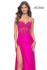 La Femme 32329 Strapless Dress