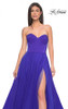 La Femme 32424 Strapless A-line Dress