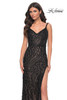 La Femme 32450 Beaded Dress