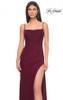La Femme 32161 Net Jersey Dress