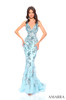 Amarra 88832 Glitter Sequin Mermaid Dress 