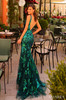 Amarra 88832 Glitter Sequin Mermaid Dress 