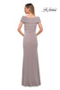 La Femme 26519 Ruched Jersey Mother of the Bride Dress