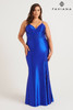 Faviana 9562 Fitted Satin Plus Size Dress