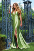 Faviana E11214 Simple Satin Dress