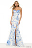 Sherri Hill 57577 Strapless Floral Mermaid Dress