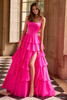 Sherri Hill 57625 Tiered Ruffle Ballgown Dress