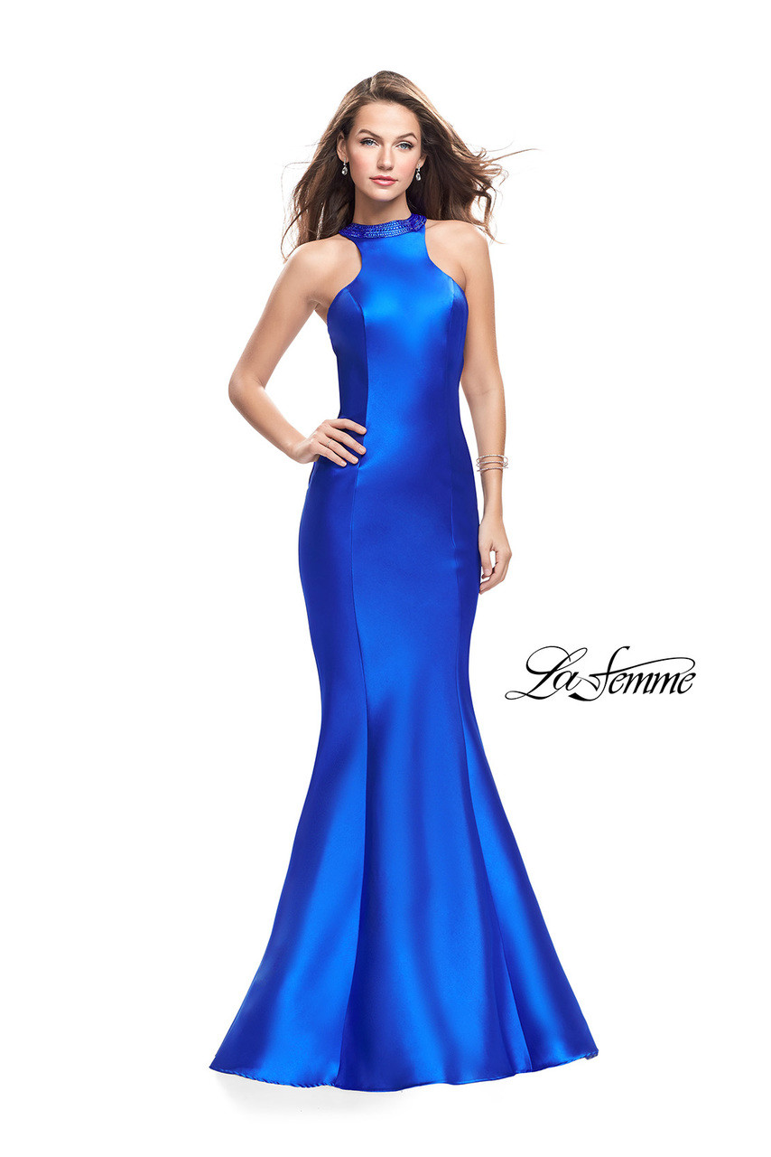 gigi mermaid dress La Femme Gigi