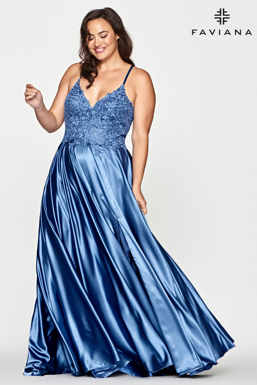 Faviana 9498 Plus Size Dress | Onlineformals.com Faviana 9498 Plus Size Dress | Onlineformals.com