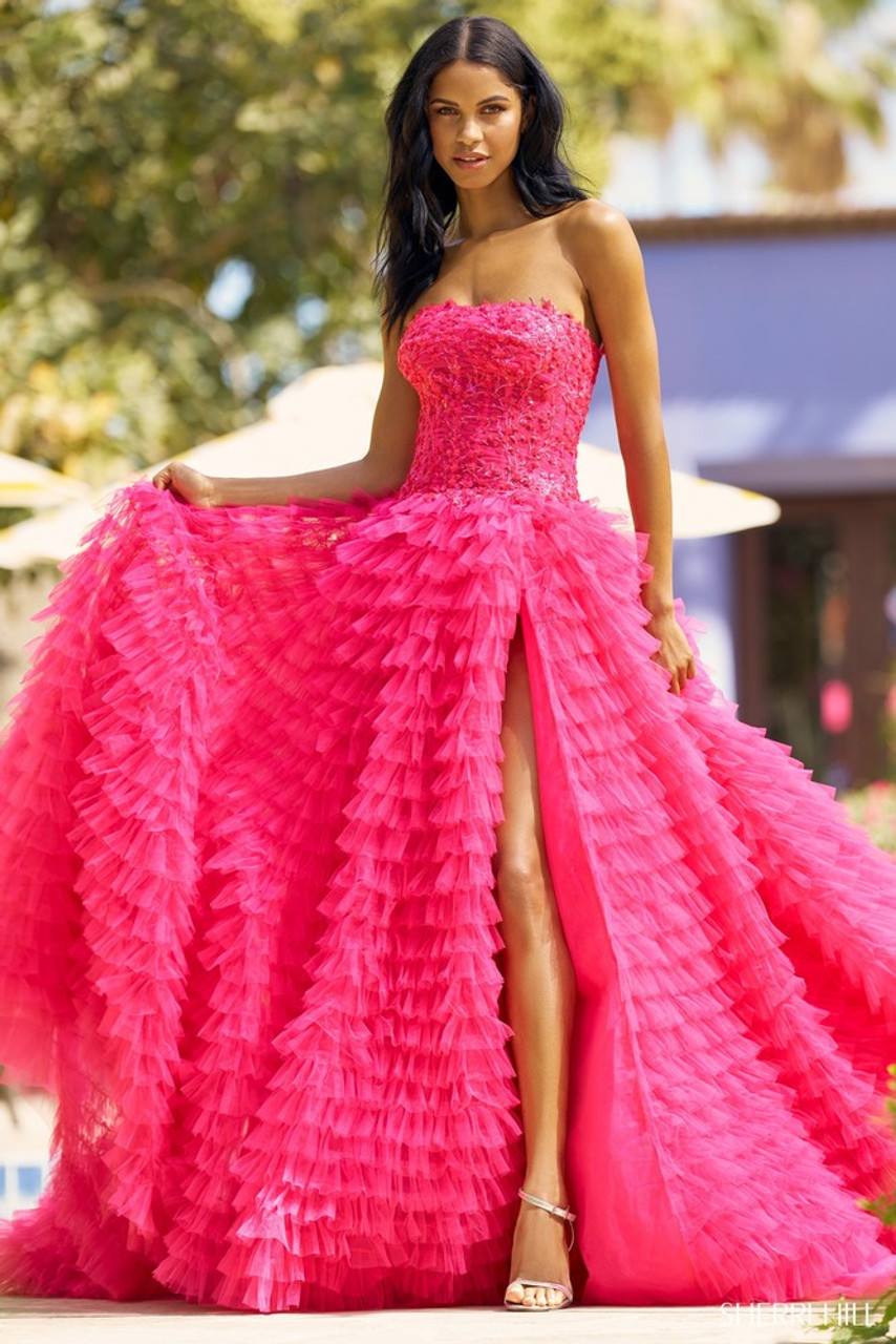 High Low Sherri Hill Prom Dress