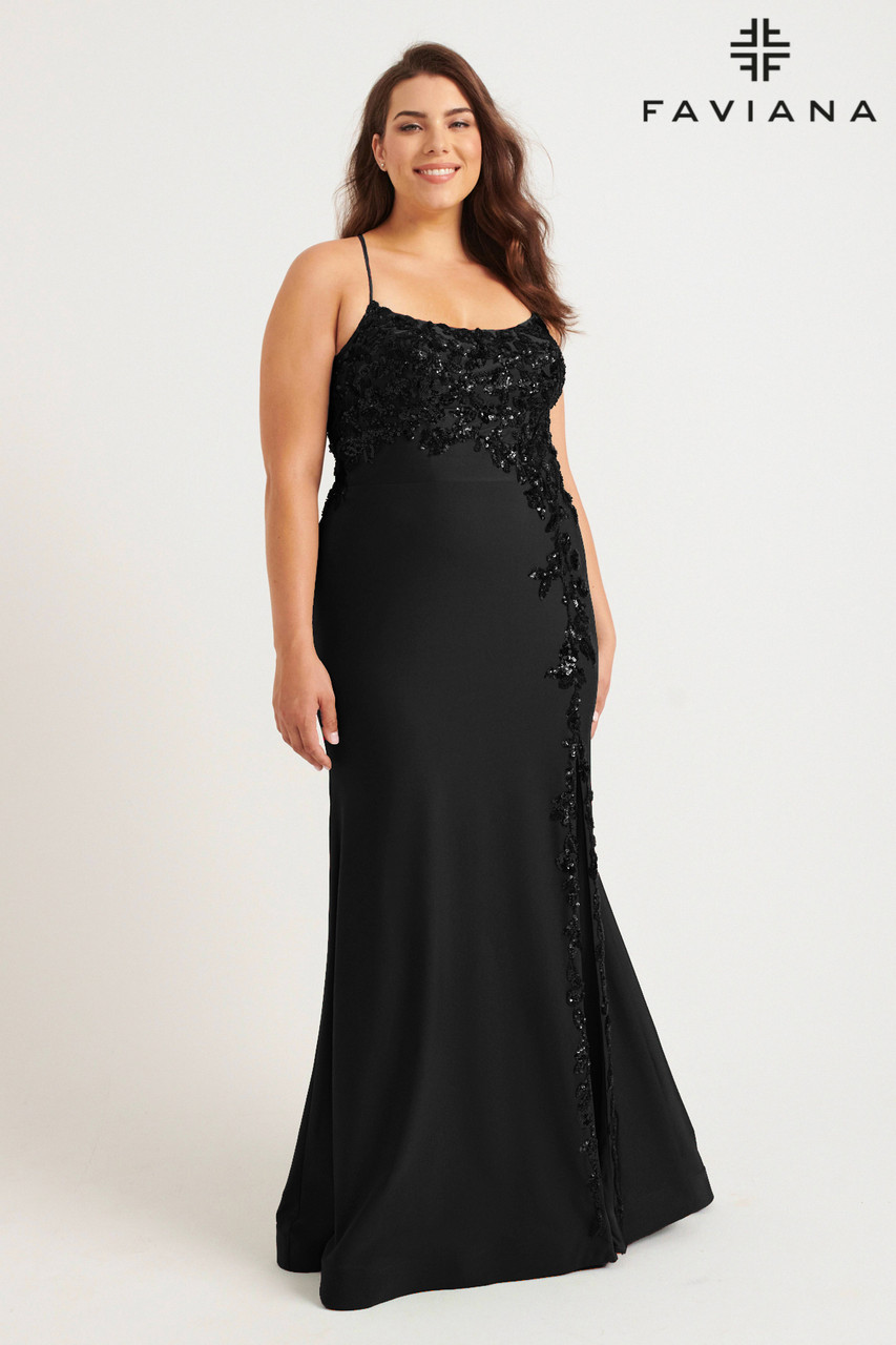 Faviana 9570 Plus Size Dress | Onlineformals.com Faviana 9570 Plus Size Dress | Onlineformals.com