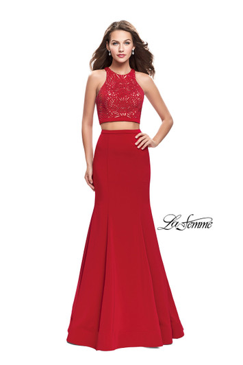 La Femme 25759 Two Piece Dress