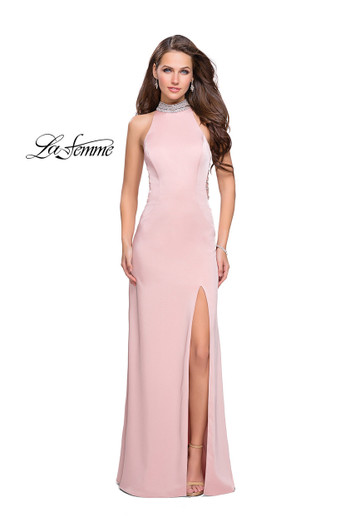 La Femme 25767 Jersey Dress