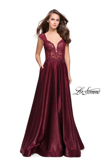 La Femme 25973 A-Line Dress