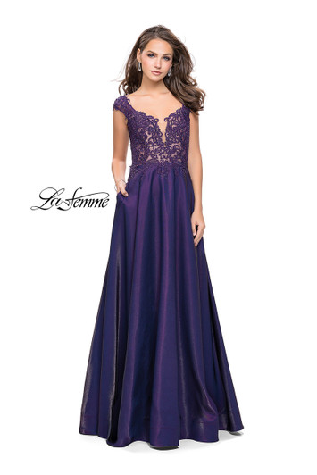 La Femme 25973 A-Line Dress