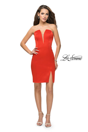 La Femme 26629 short homecoming dress