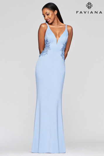 Faviana S10226 Neoprene Dress