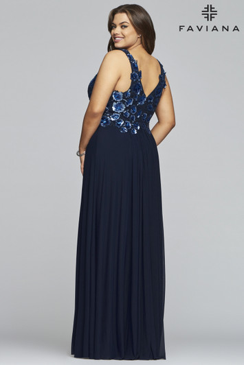 Faviana 9443 Plus Size Dress